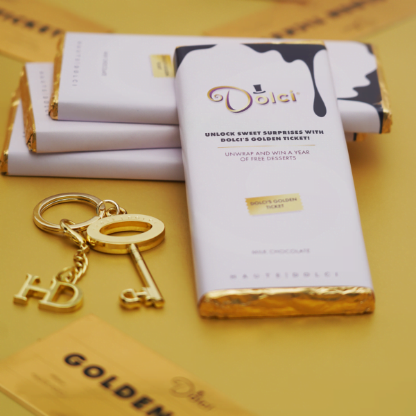 Dolci Chocolate Bar - Golden Ticket Edition